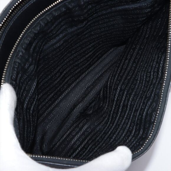 PRADA Saffiano Lux Leather 2way handbag Black BN2274 - Picture 7 of 16